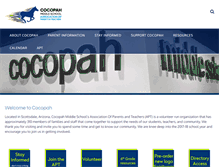 Tablet Screenshot of cocopahapt.com